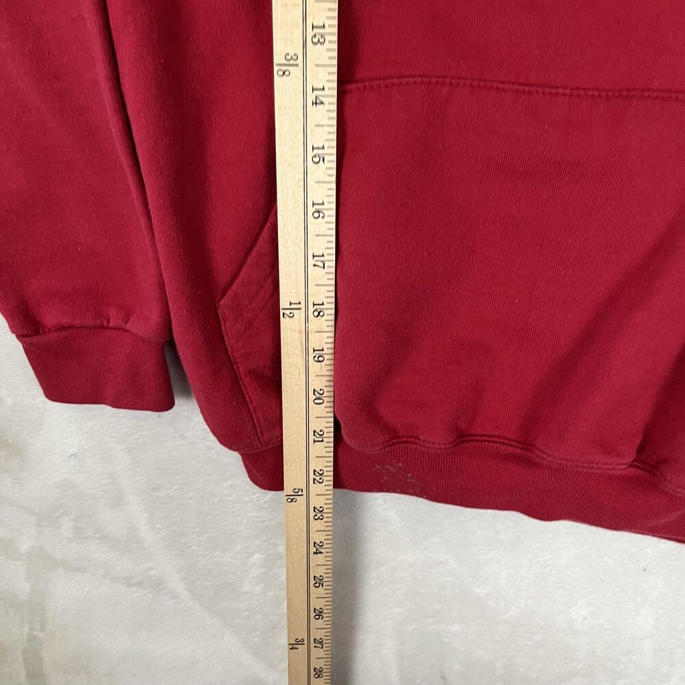 Vintage Stanford Cardinal Hoodie Pullover Sweatshirt Boys Size XL Red Champion - Picture 6 of 10